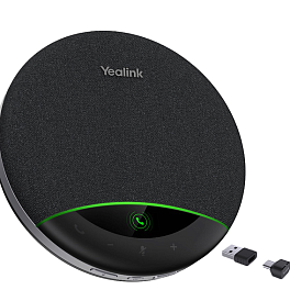 Yealink SP96 with Dongle UC USB-C/A, спикерфон (USB, Bluetooth, Экран, встроенная батарея, 6 встроенных микрофонов)